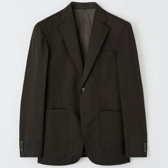 NWT Tiger of Sweden Federova Lyocell Twill Sports Jacket Blazer Chocolate Brown - Picture 3 of 14